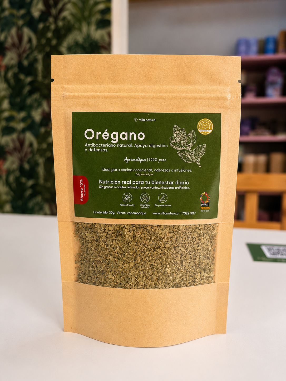 Orégano agroecológico molido