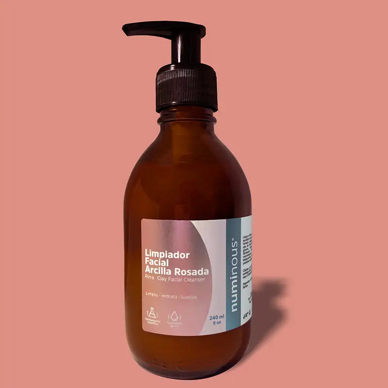 Limpiador facial arcilla rosada Numinous