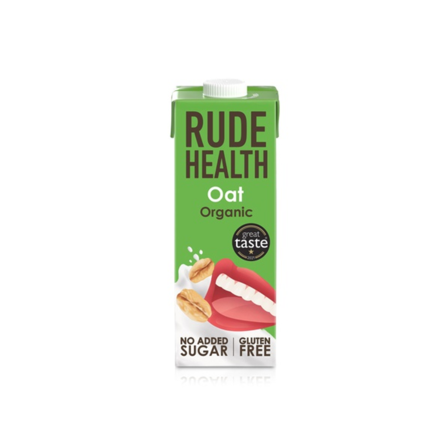 Bebida de avena orgánica sin azúcar Rude Health 1L