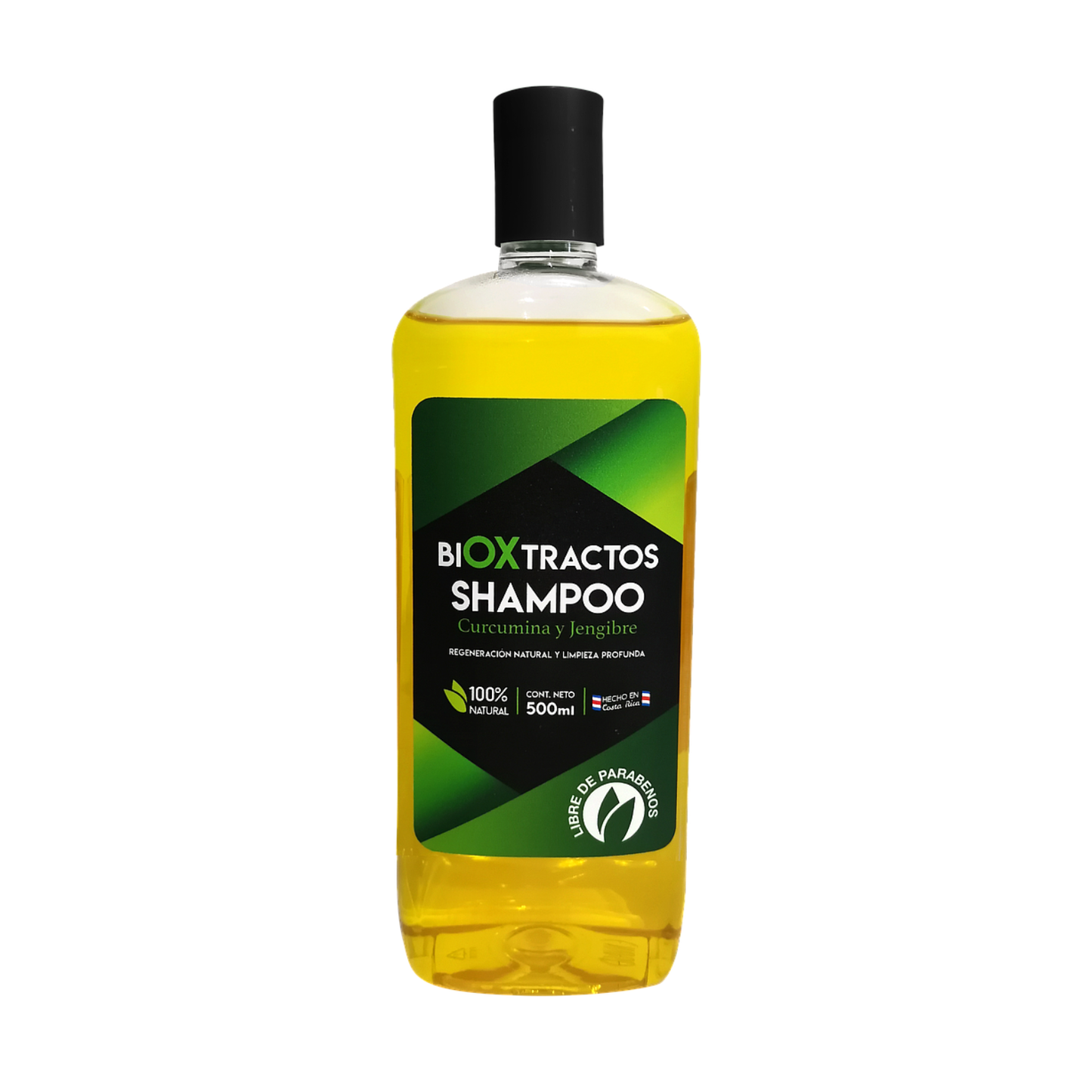 Shampoo Curcumina Jengibre Bioxtractos 500 ml