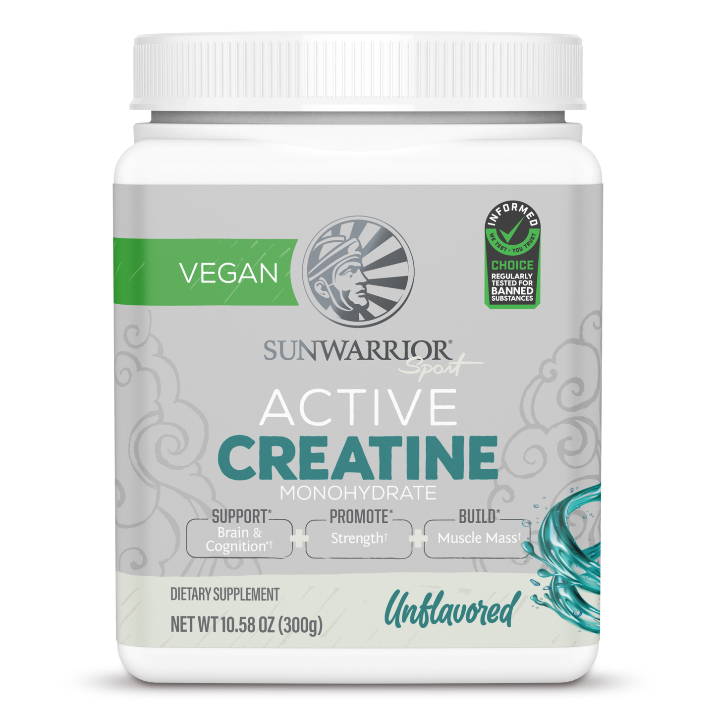 Creatina sin sabor Sunwarrior 300g