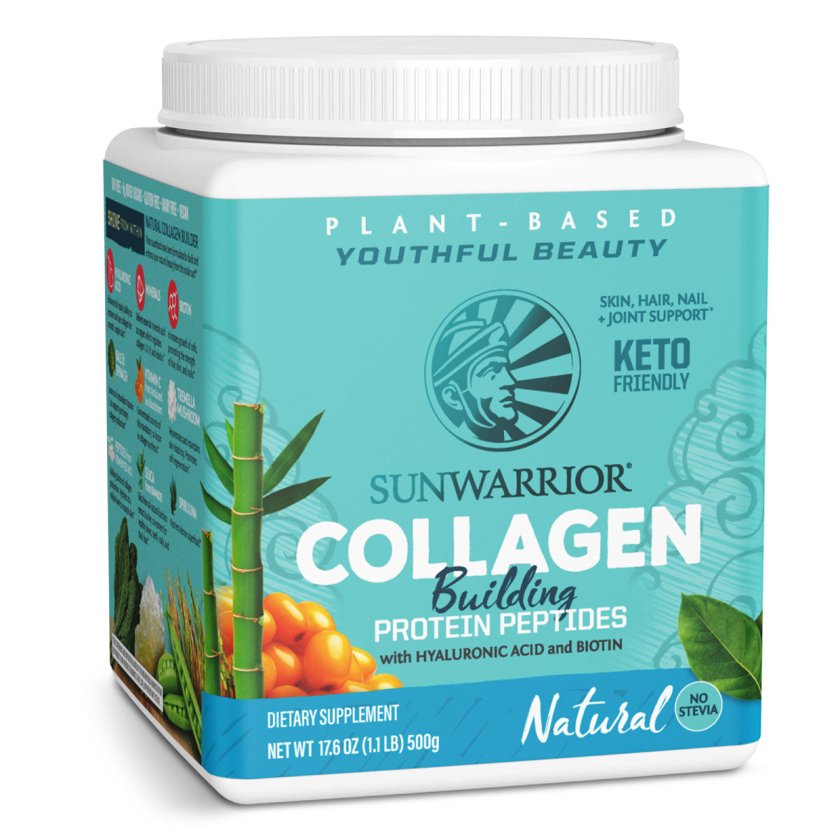 Péptidos de colágeno sin sabor Sunwarrior 500g