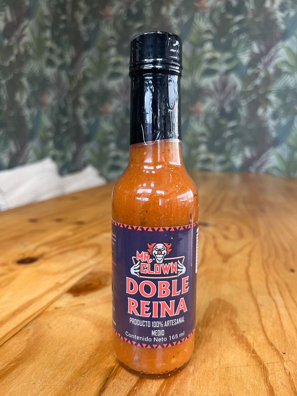 Salsa picante medio Doble Reina Mr. Clow