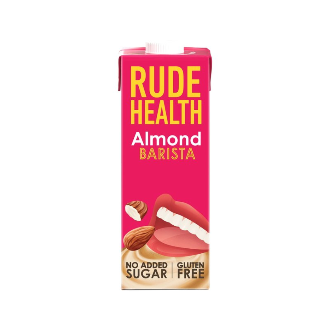 Bebida de almendra barista Rude Health 1L