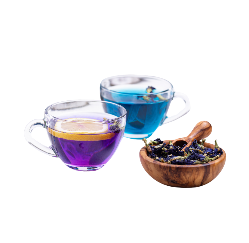 Pétalos de Mariposa Azul orgánica deshidratada