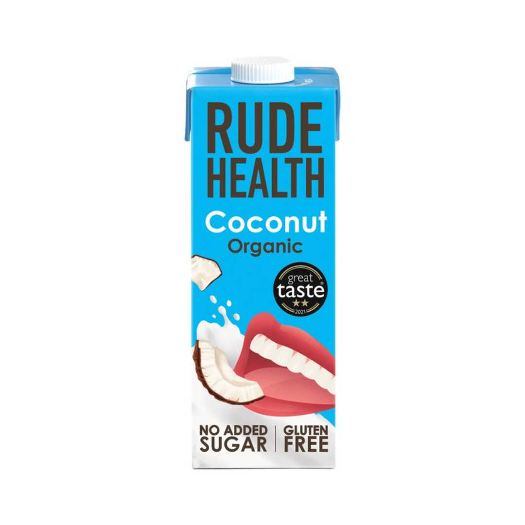 Bebida de coco orgánico Rude Health 1L
