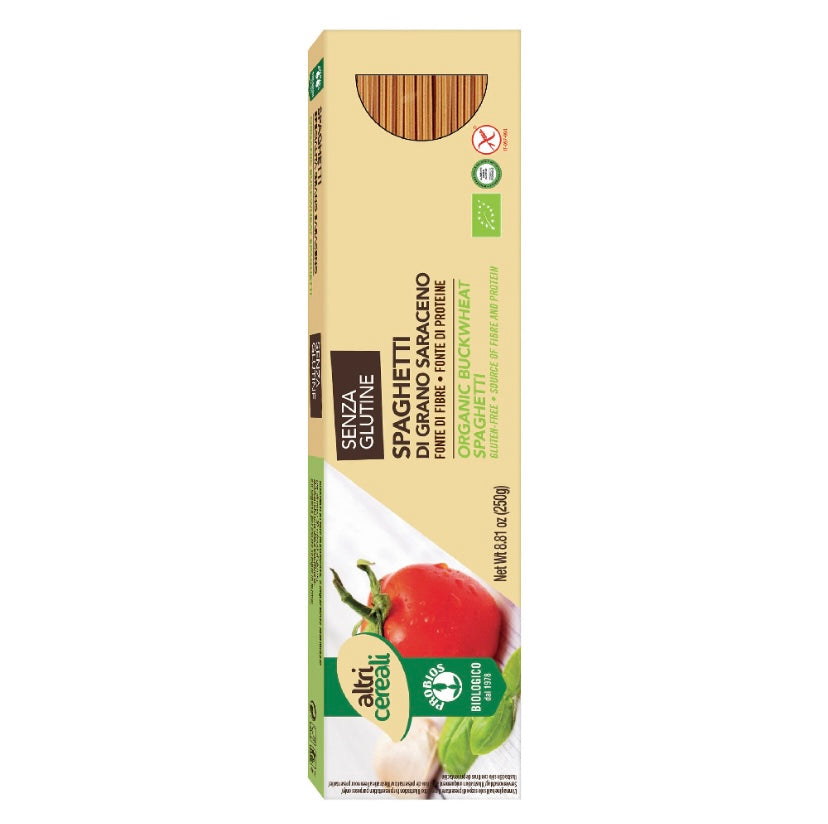 Spaghetti de trigo sarraceno orgánico (250g) GF