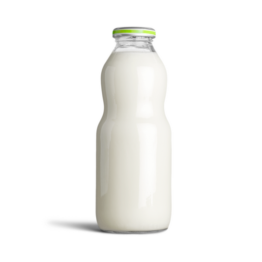 Leche de marañón 900 ml con botella de vidrio