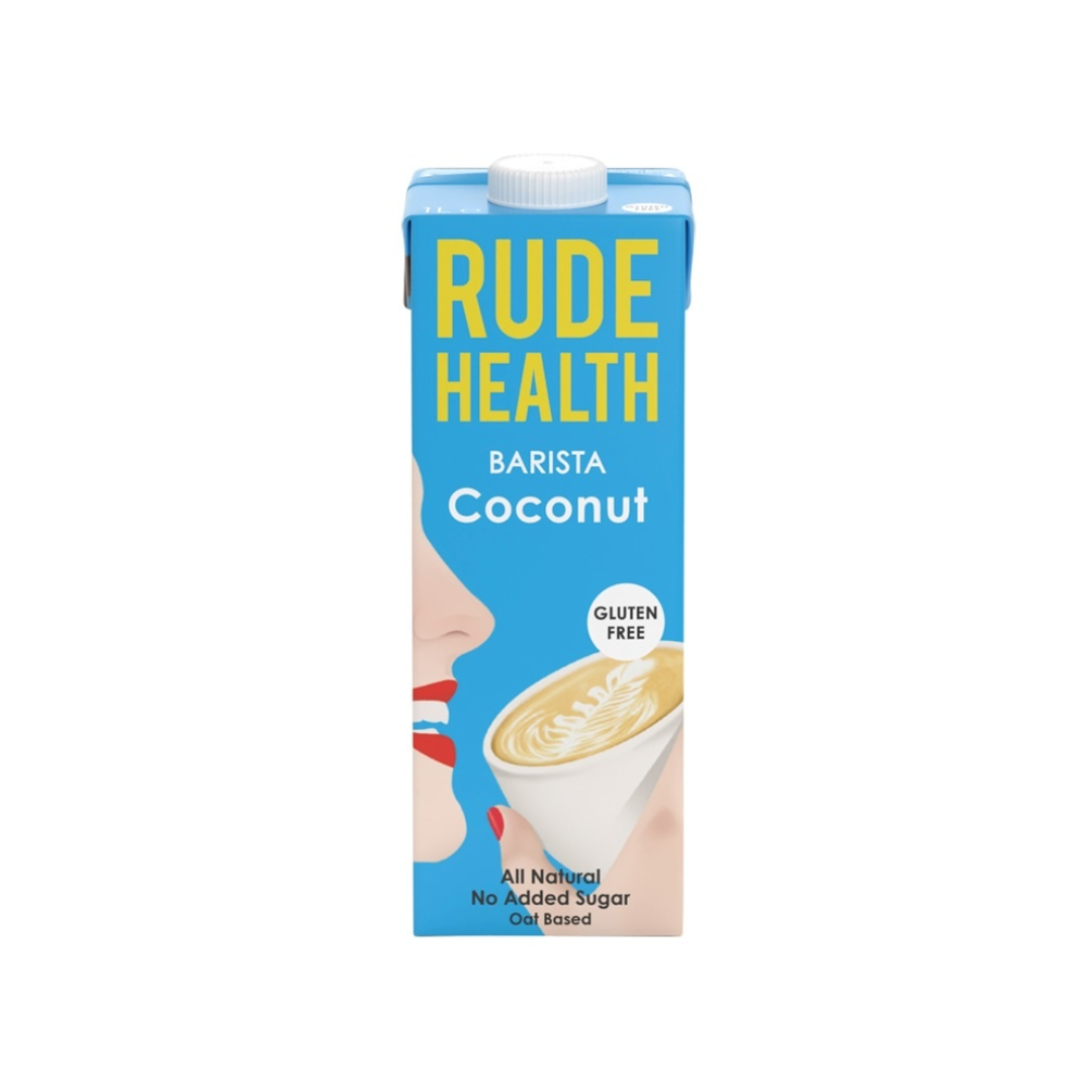 Bebida de coco barista Rude Health 1L