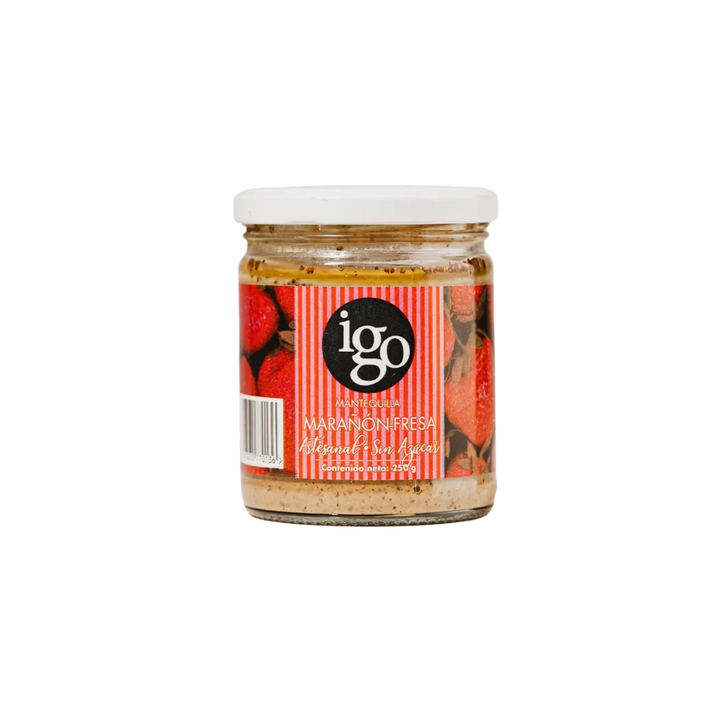 Mantequilla Igo Marañón Fresa 250g