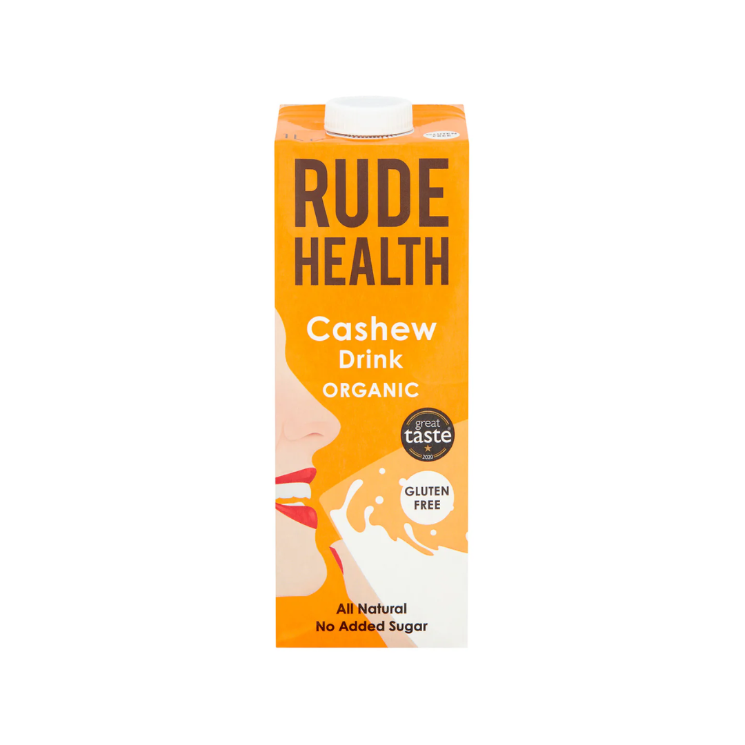 Bebida de marañón orgánica sin azúcar Rude Health 1L