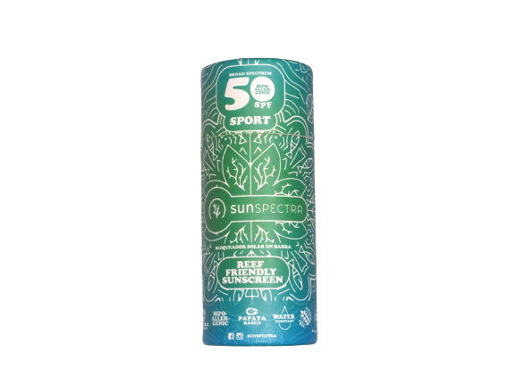 Protector solar SPF 50 en barra sin tono (80g)