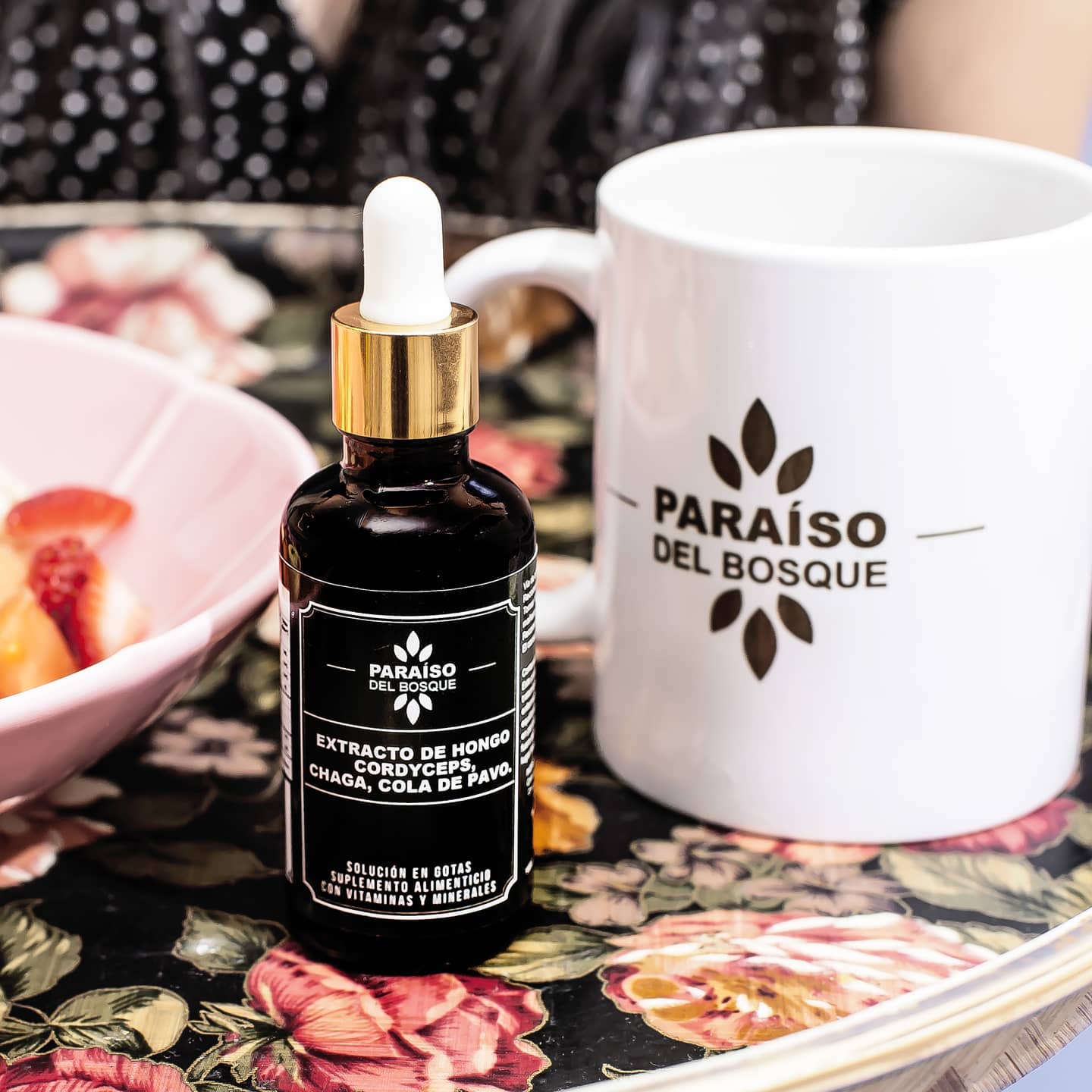 Suplemento Mix Hongos (cordyceps-chaga-cola de pavo)