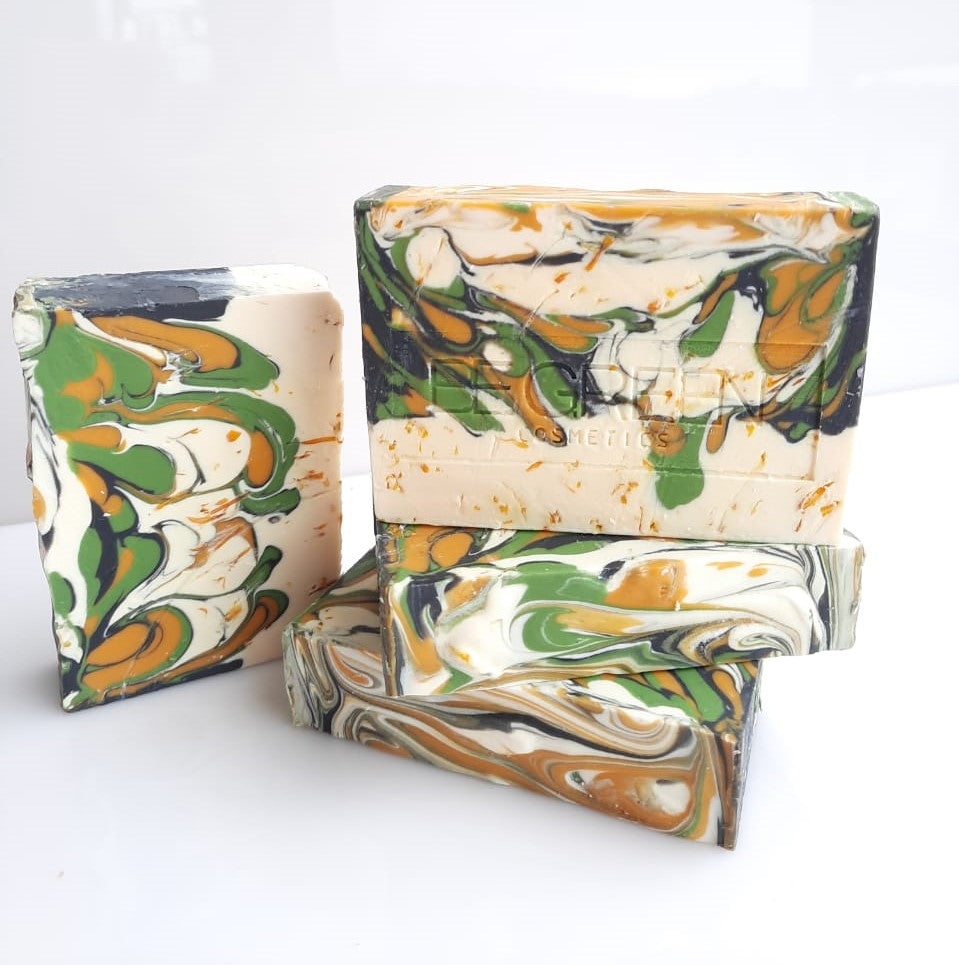 Jabón Corporal Caléndula y Lemongrass