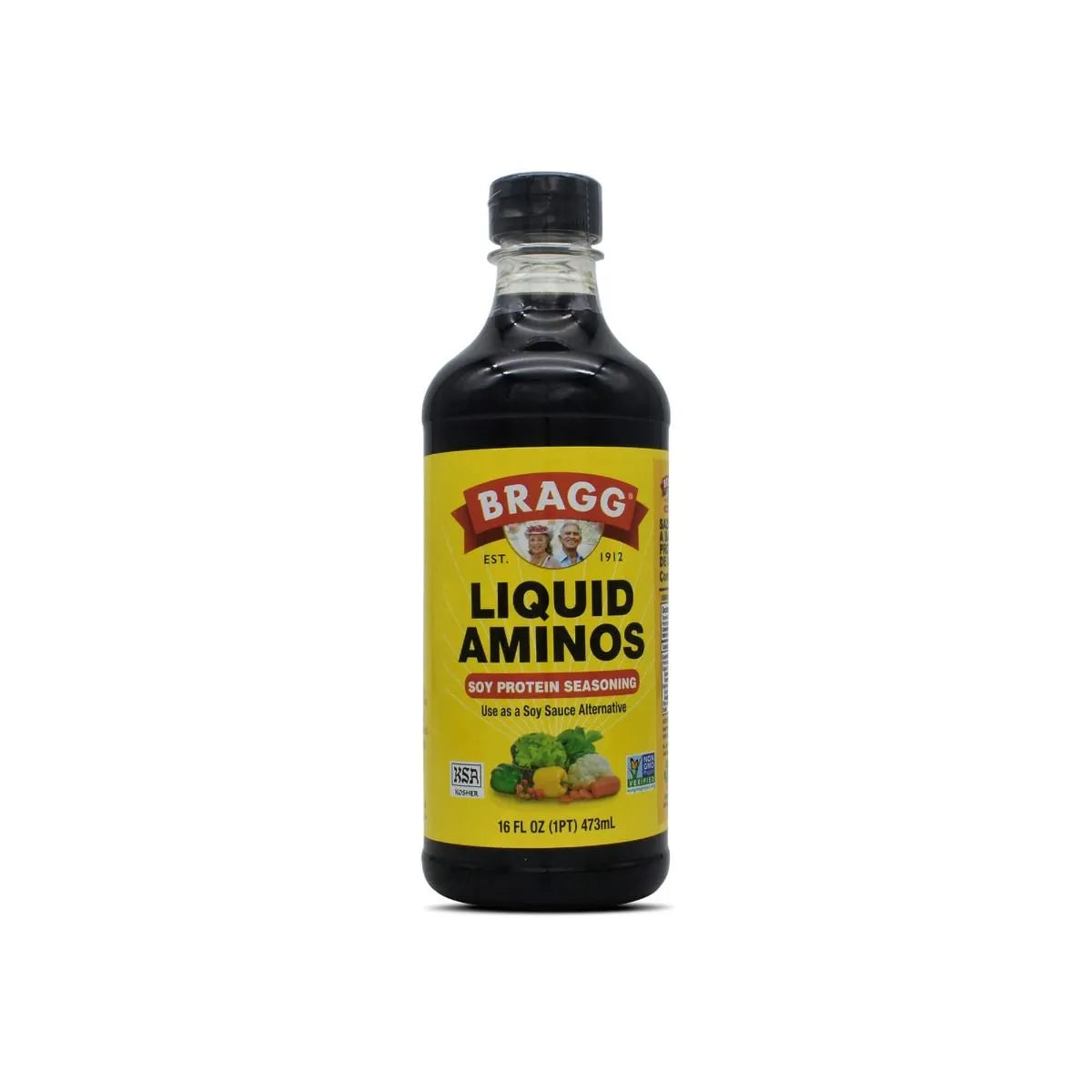 Aminos líquidos de proteína de soya no GMO Bragg (473ml)