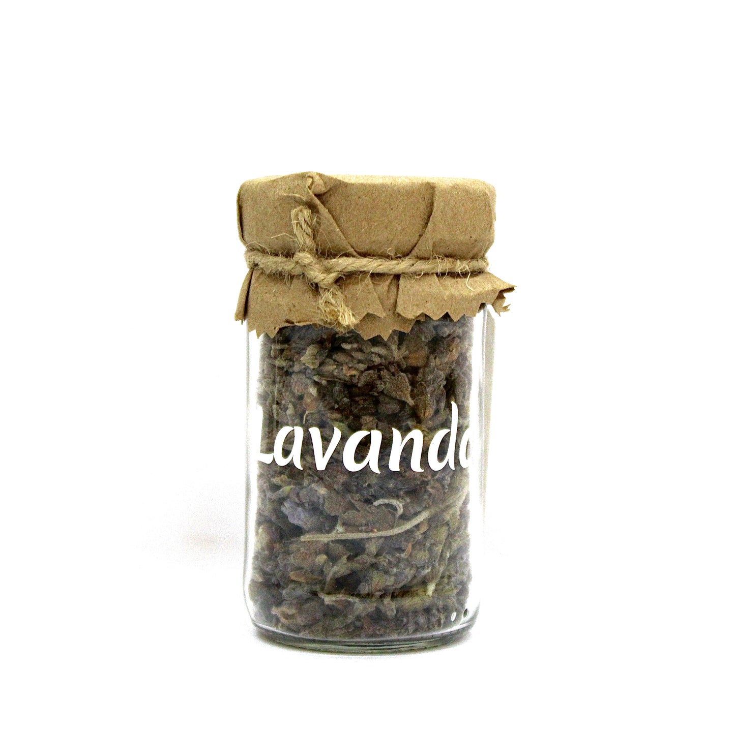 Lavanda deshidratada envasada