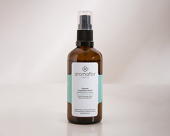 Espuma limpiadora facial normal a grasa (100ml)