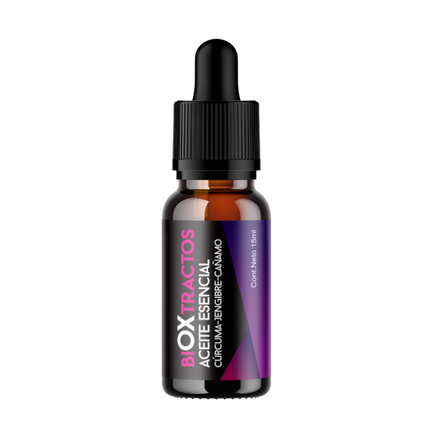 Aceite cañamo, cúrcuma y jengibre Bioxtractos 15 ml
