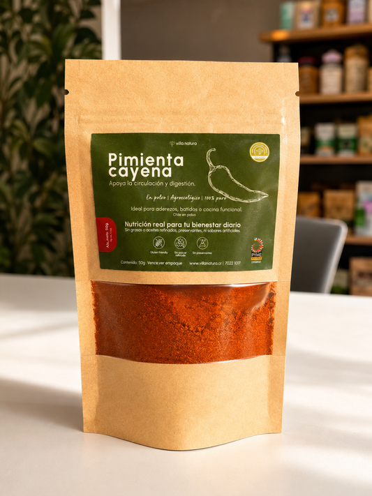 Pimienta Cayena Orgánica