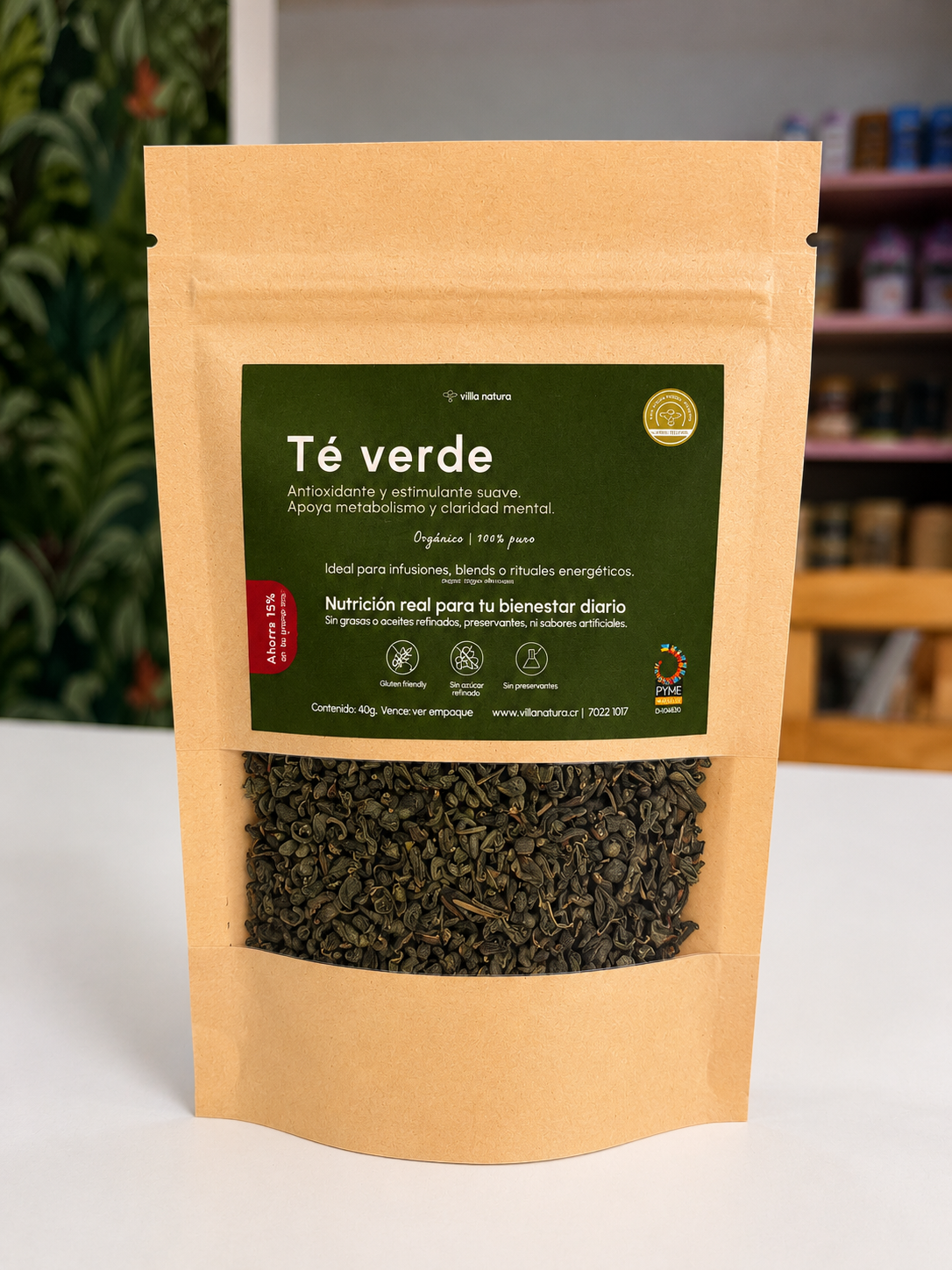 Té verde orgánico