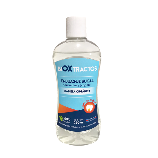 Enjuague Bucal Curcumina Jengibre 250 ml