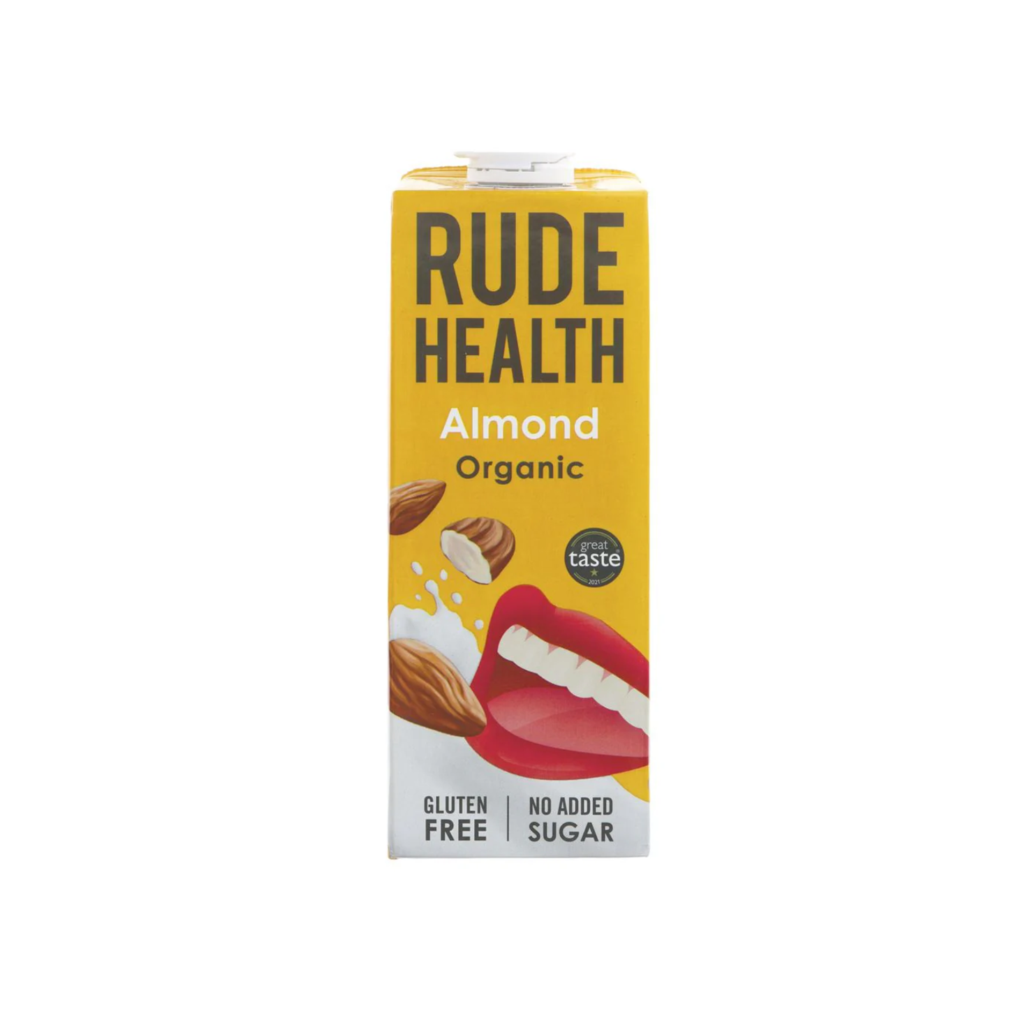 Bebida de almendra orgánica sin azúcar Rude Health 1L