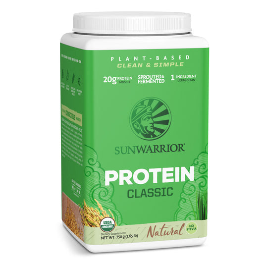 Proteína Orgánica sin sabor Sunwarrior 750g
