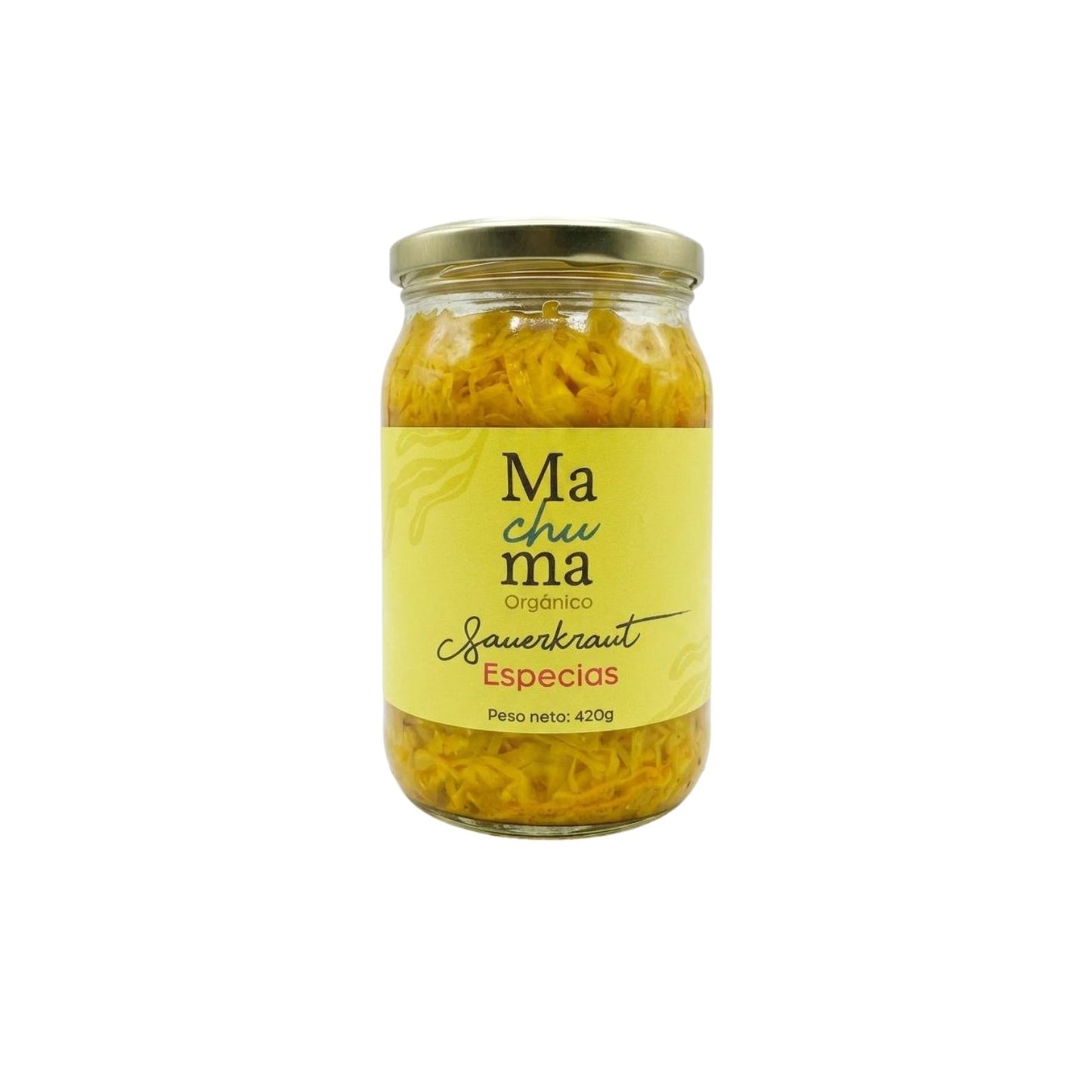 Sauerkraut Orgánico Machuma 420 g