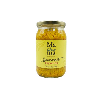 Sauerkraut Orgánico Machuma 420 g