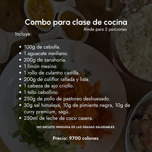 Combo Clase de Cocina Integrativa 22/05