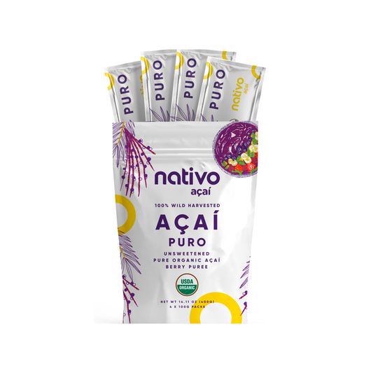 Açaí Puro y orgánico congelado 400g