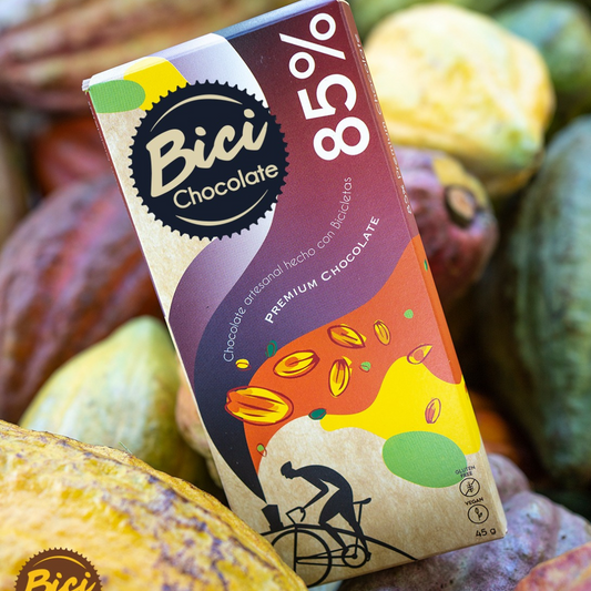 Barra Chocolate Bici Premium 85%