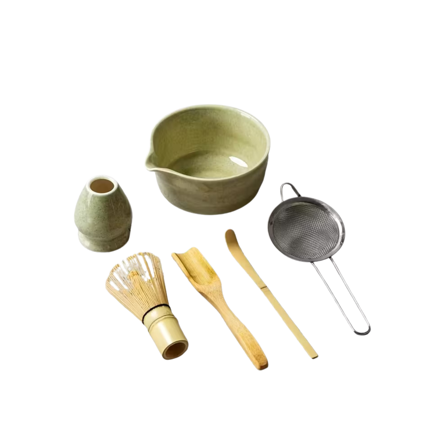 Kit matcha accesorios + tazón cerámica