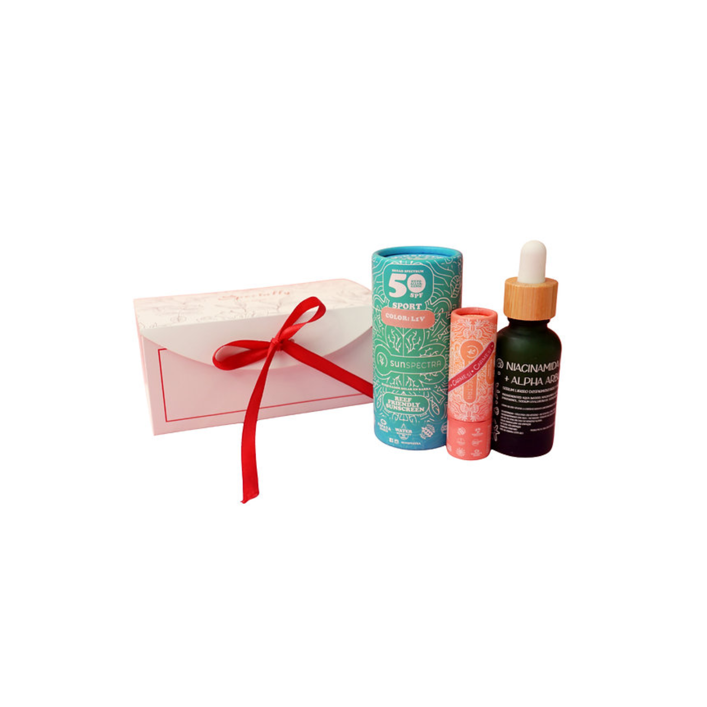 Kit Control de Manchas Sunspectra (Barra bloqueador + bálsamo labial + serum)