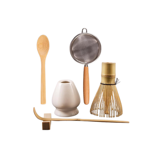 Matcha Kit de bambú 6 piezas