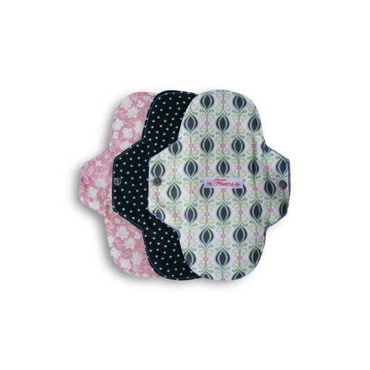 Kit toallas flujo moderado 3 unidades Foemi