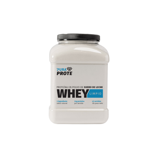 Pura Prote Whey Limpio 3 Lb (1,36 Kg)