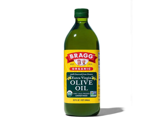 Aceite orgánico de Oliva Bragg (946ml)