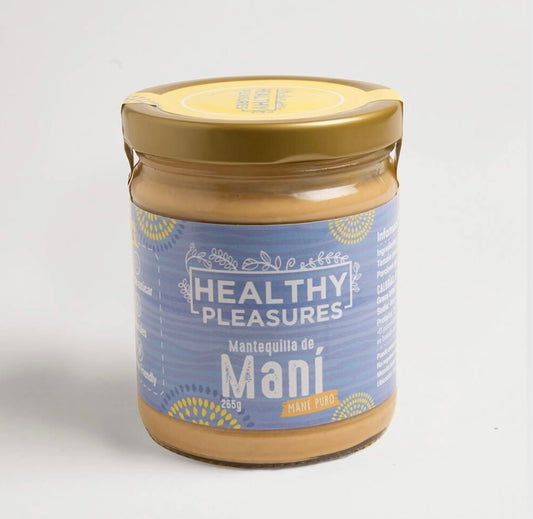 Mantequilla de maní Healthy Pleasures (265g)