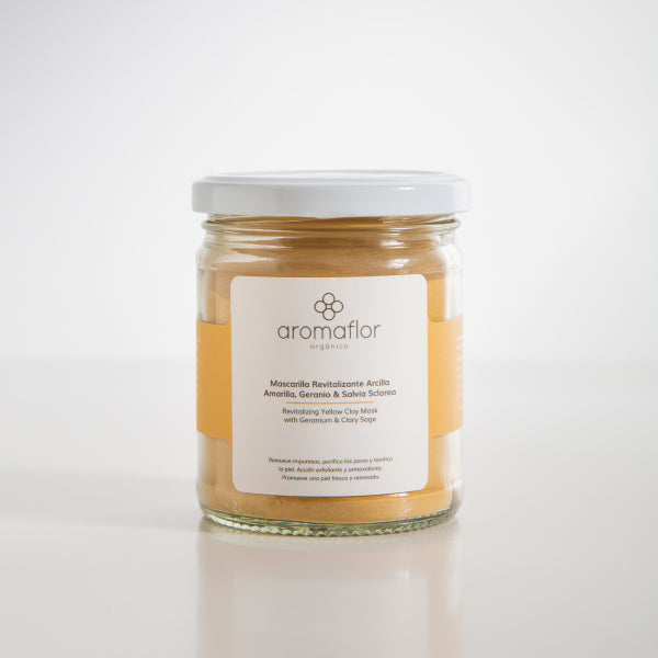 Mascarilla revitalizante de arcilla amarilla